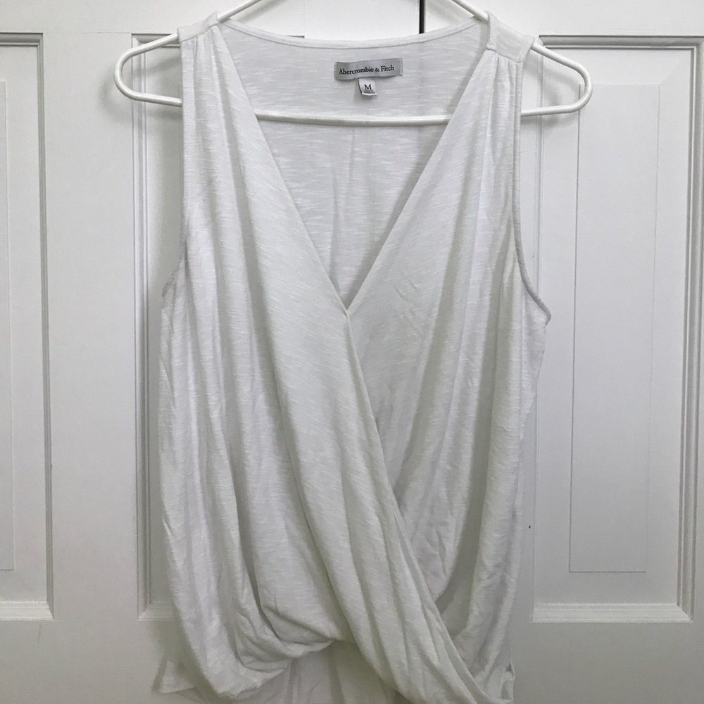 Abercrombie & Fitch white blouse, size M