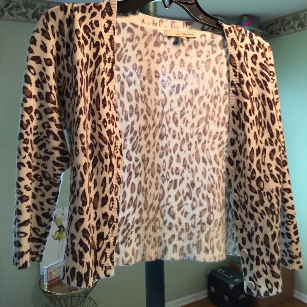 Leopard cardigan