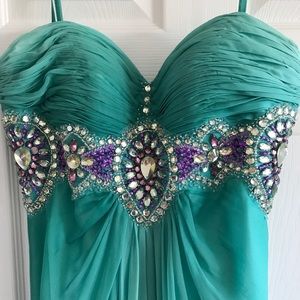 Ombré Prom Dress