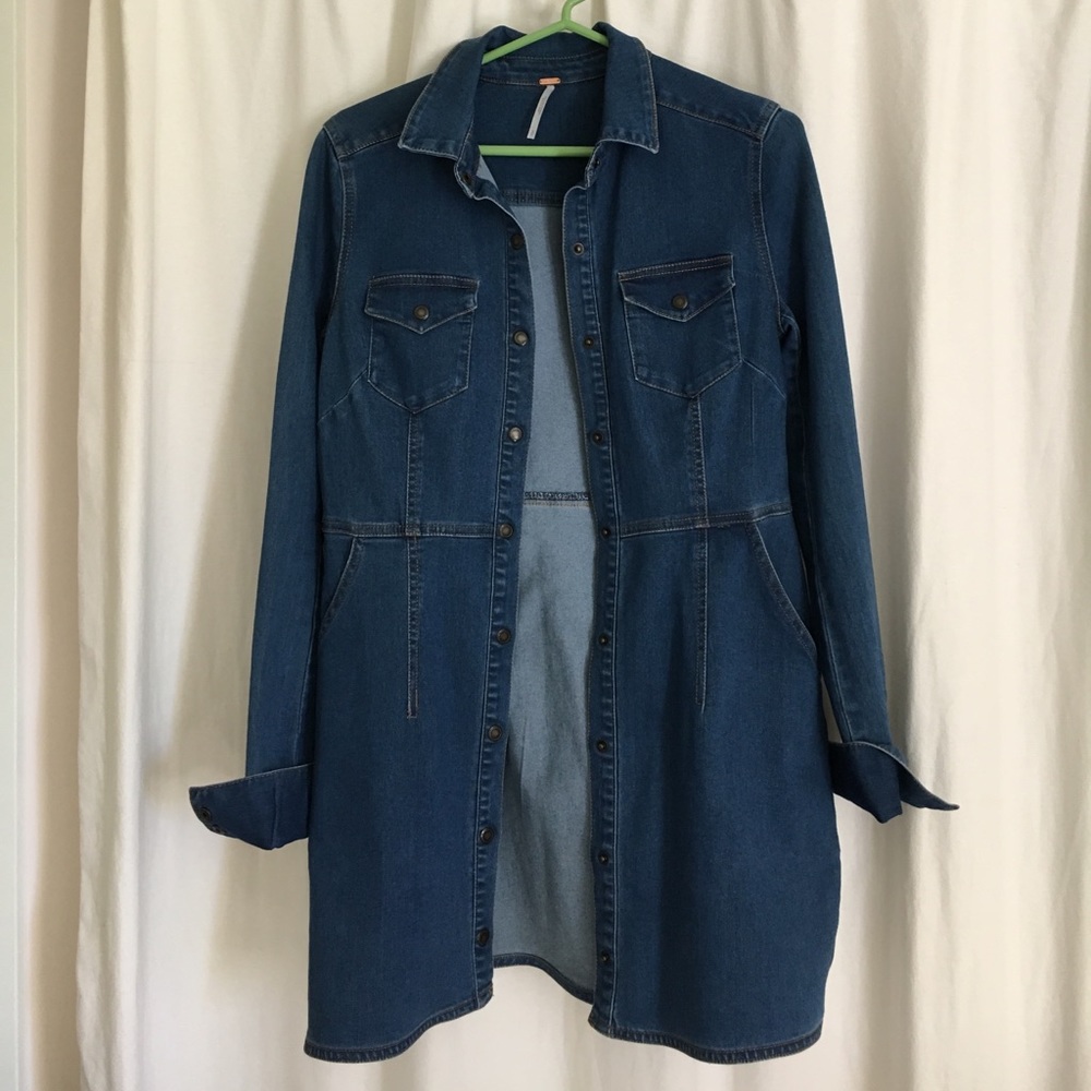 Free People denim dress