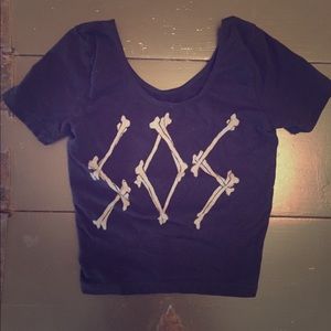 Women's Urban Outfitters SOS Crop-Top (Size: XS)