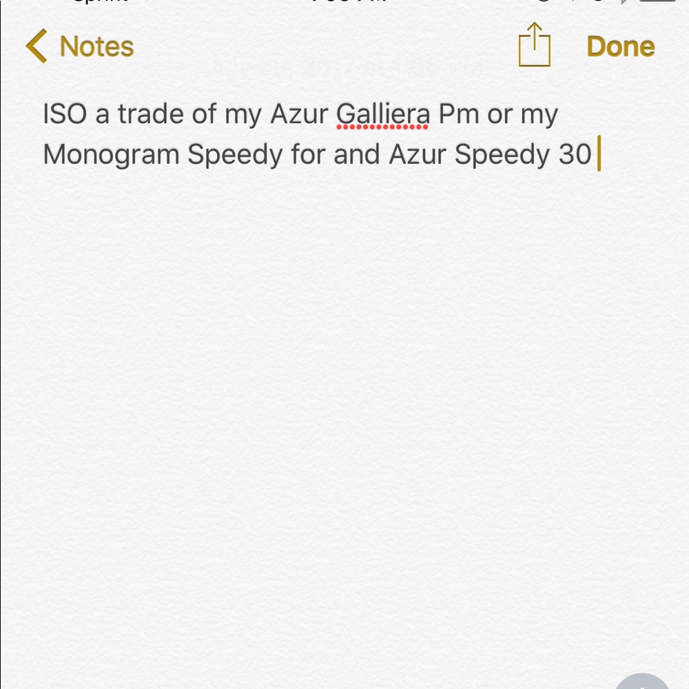 ISO azur speedy