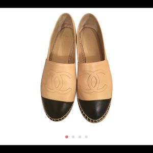 Espadrilles (beige/black) size 11/41