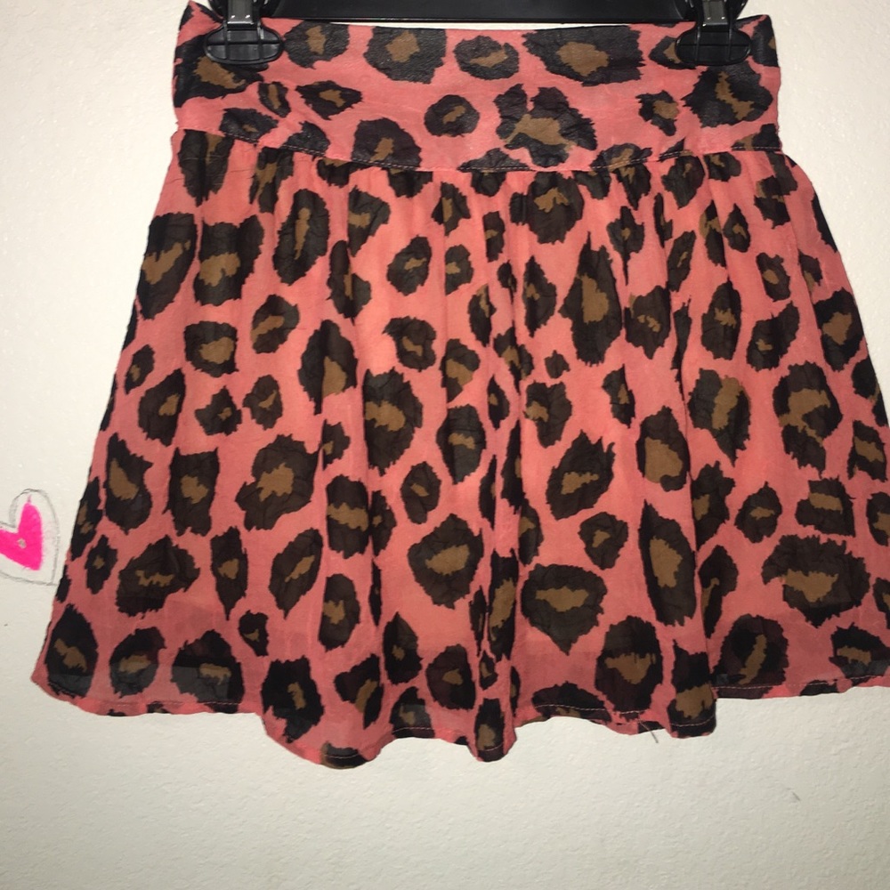 Feisty Burnt orange Skirt