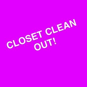 CLEANING CLOSET! Super low prices!