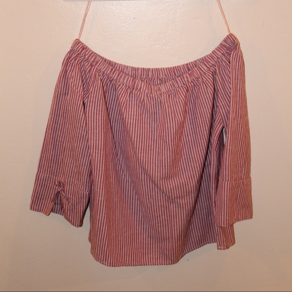 Monoprix Off-Shoulder Blouse