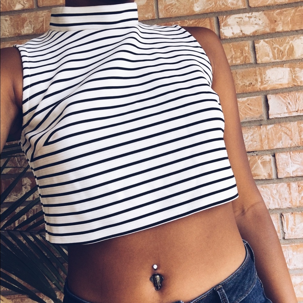 Ribbed crop top ☺️