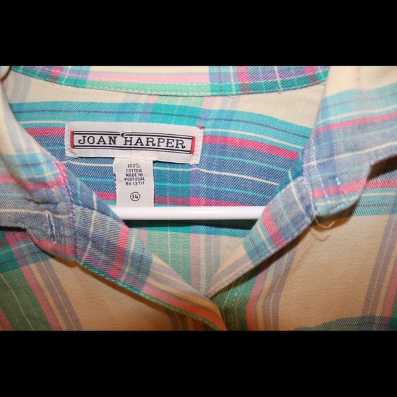 Multicolor Boyfriend Flannel - Picture 3 of 3