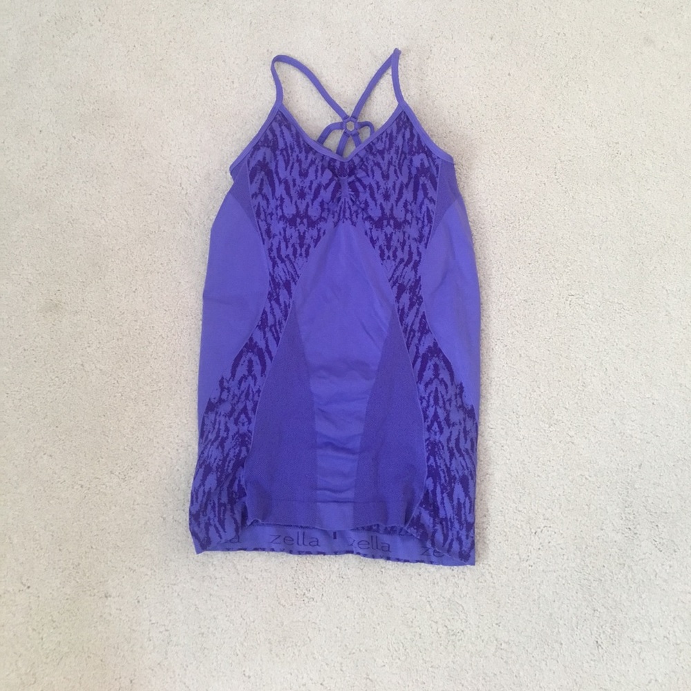 Zella size small purple workout top