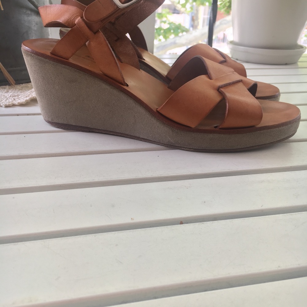 A.P.C. Rue Madame Paris Wedges - Picture 3 of 7