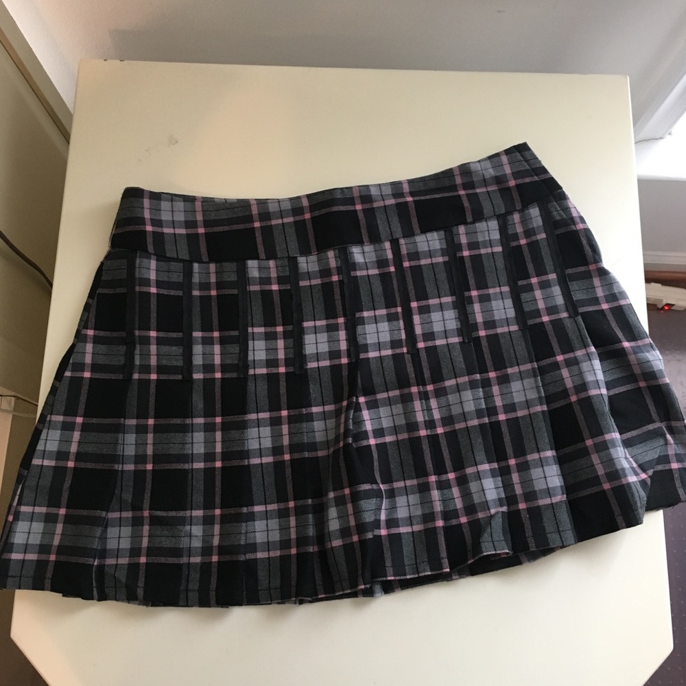 Plaid skirt
