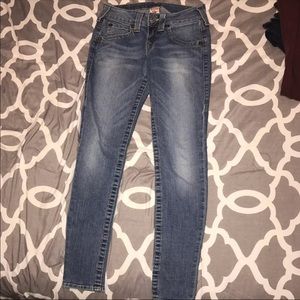 Light Blue Women's True Religion Jeans