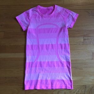 Lululemon Swiftly Tech Shirt Pink 4