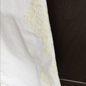 Dana Buchanan embroidered flare leg Jean