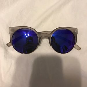 Quay grey/blue sunglasses