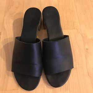 ASOS Faux Leather Mules