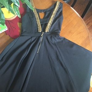 Black XOXO dress