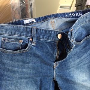 Gap brand real straight denim