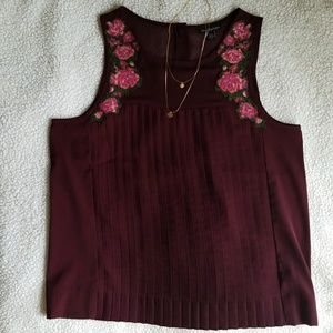 AE embroidered top