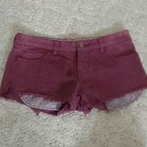 Element maroon shorts size 30 good condition