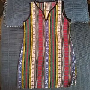 African-like print dress