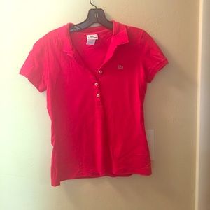 Lacoste polo size 38