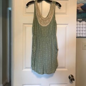 Green romper