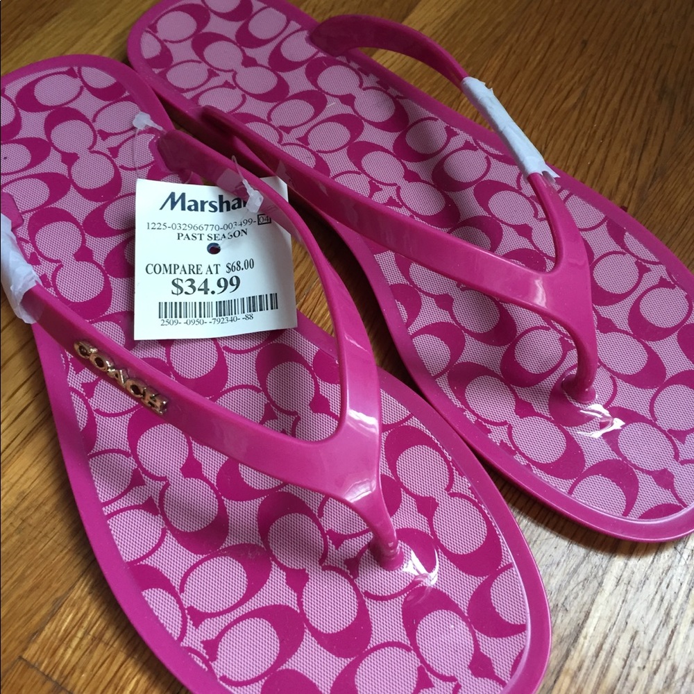 Coach sandals