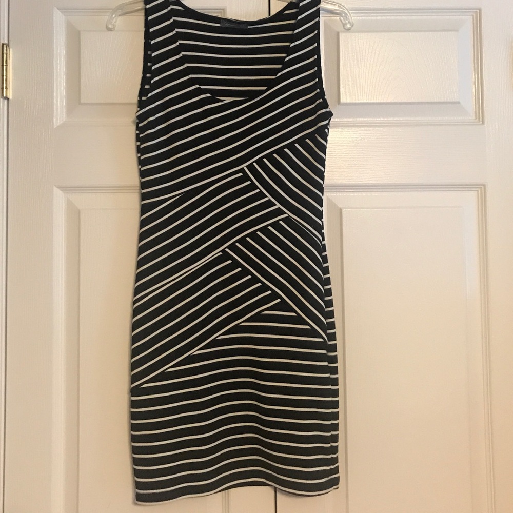 Black and White Dress