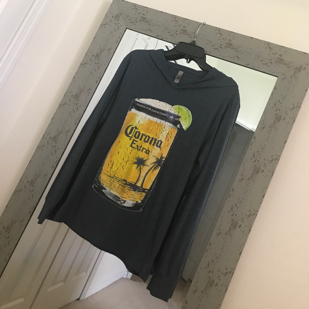 Lightweight Corona branded hoodie