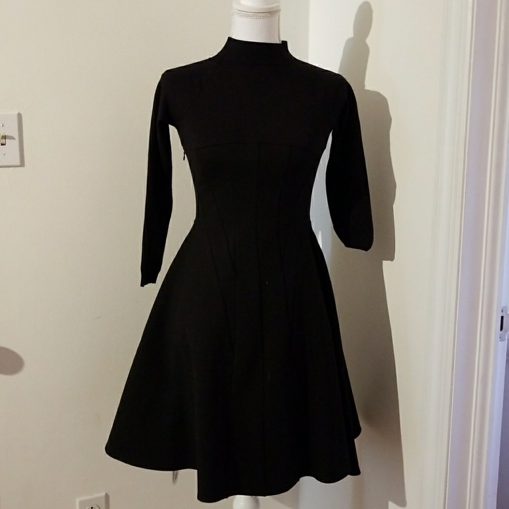 New Nedo black tie waist cocktail dress