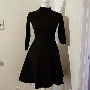 New Nedo black tie waist cocktail dress