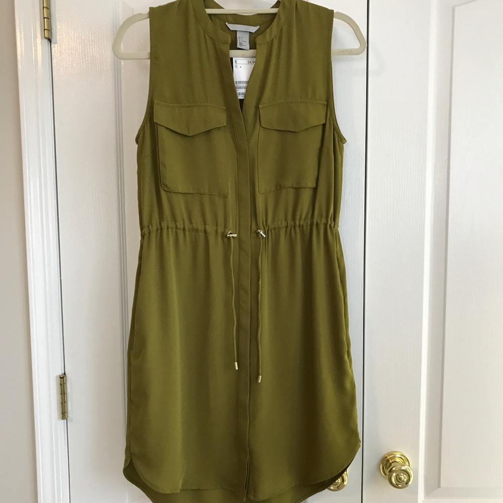 H&M button up Dress