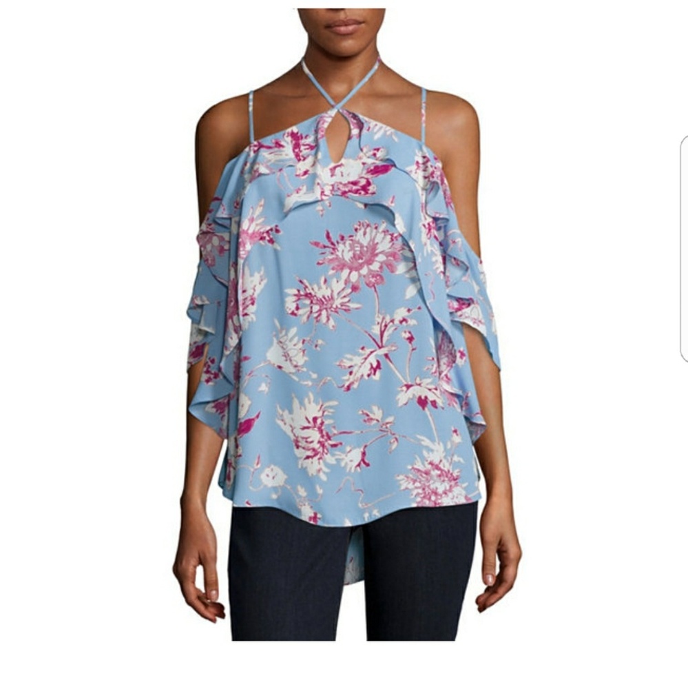 a.n.a off the shoulder top