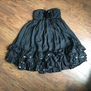 Besty Joshson Black Cocktail Dress: size 4
