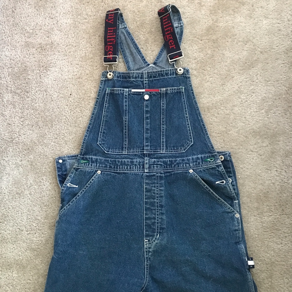 Vintage Tommy Hilfiger Overalls Shortalls