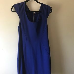 NWOT Royal Blue Express Bodycon Dress