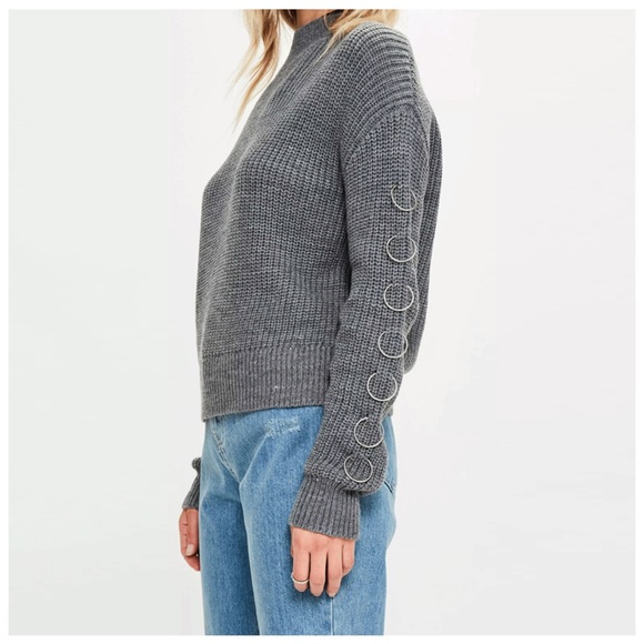 Ring Sleeve Sweater - Picture 4 of 4