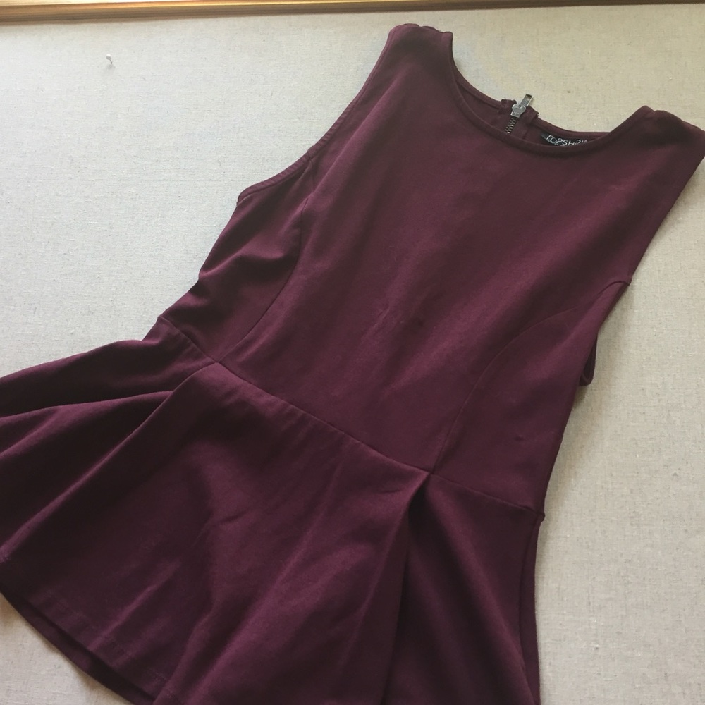 New peplum top from Topshop