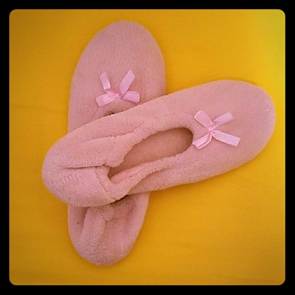 Pink slippers