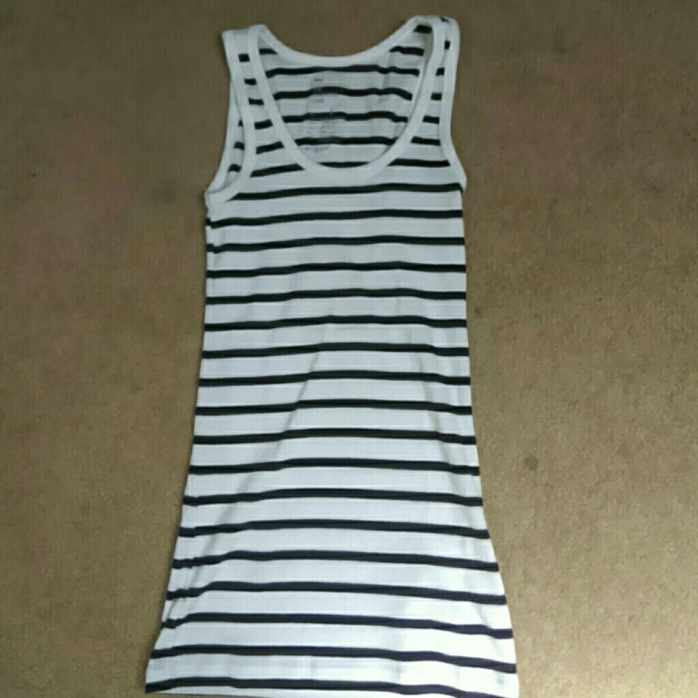 Sailor-striped tank
