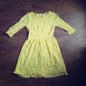 Yellow Spring Dress