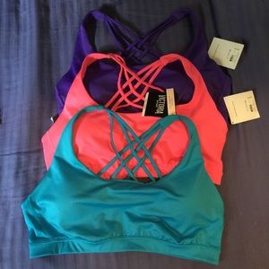 Three VS Sport bra bundle