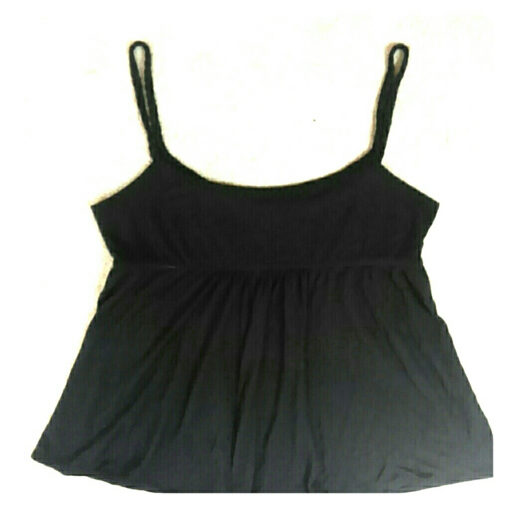 Flowy black tank top