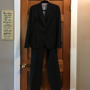 Pinstripe suit