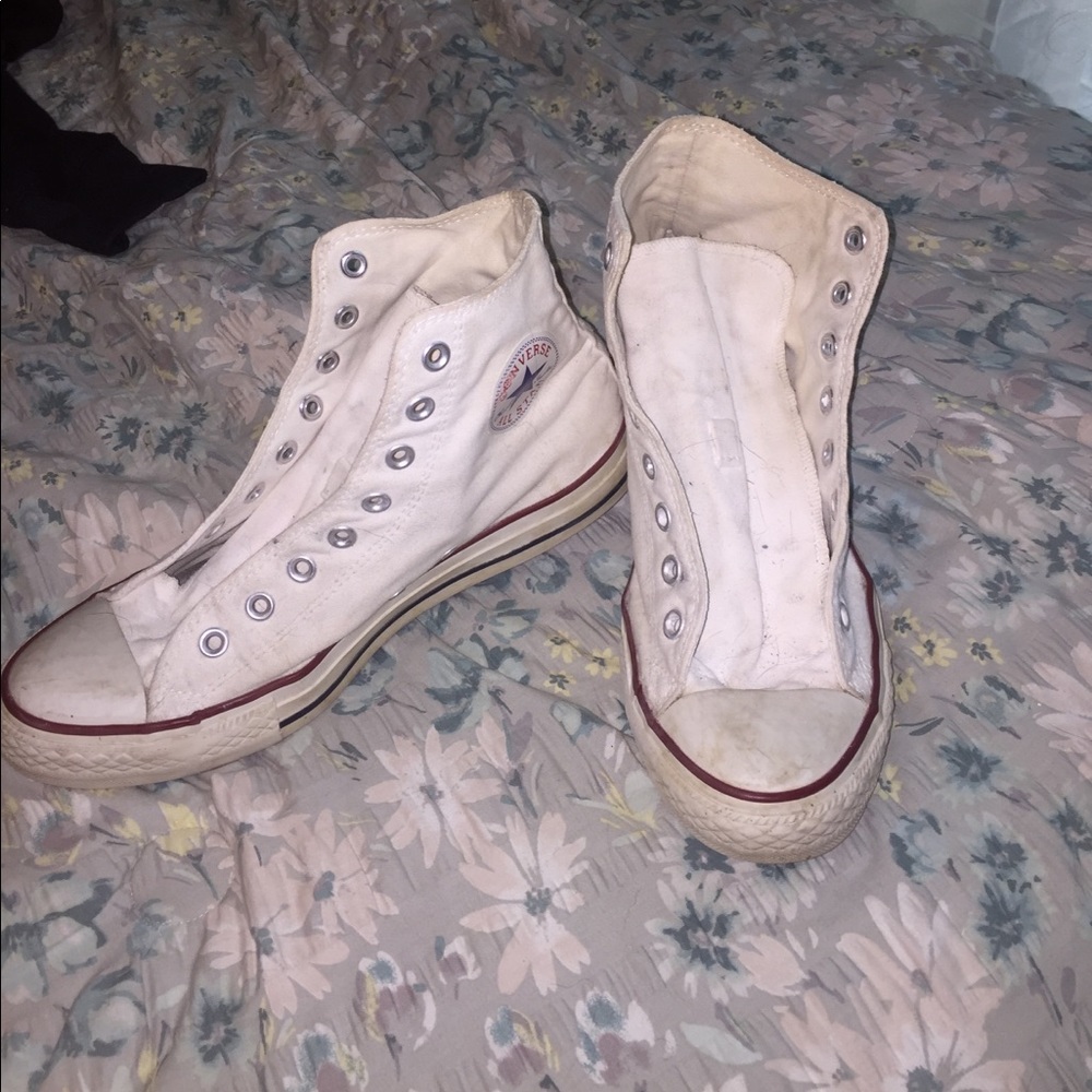 White High top converse
