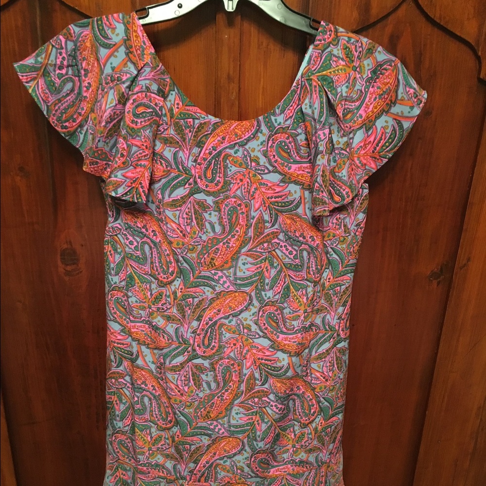 J.Crew patterned dress