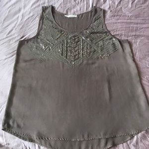 1X Maurices Beaded Tank Top