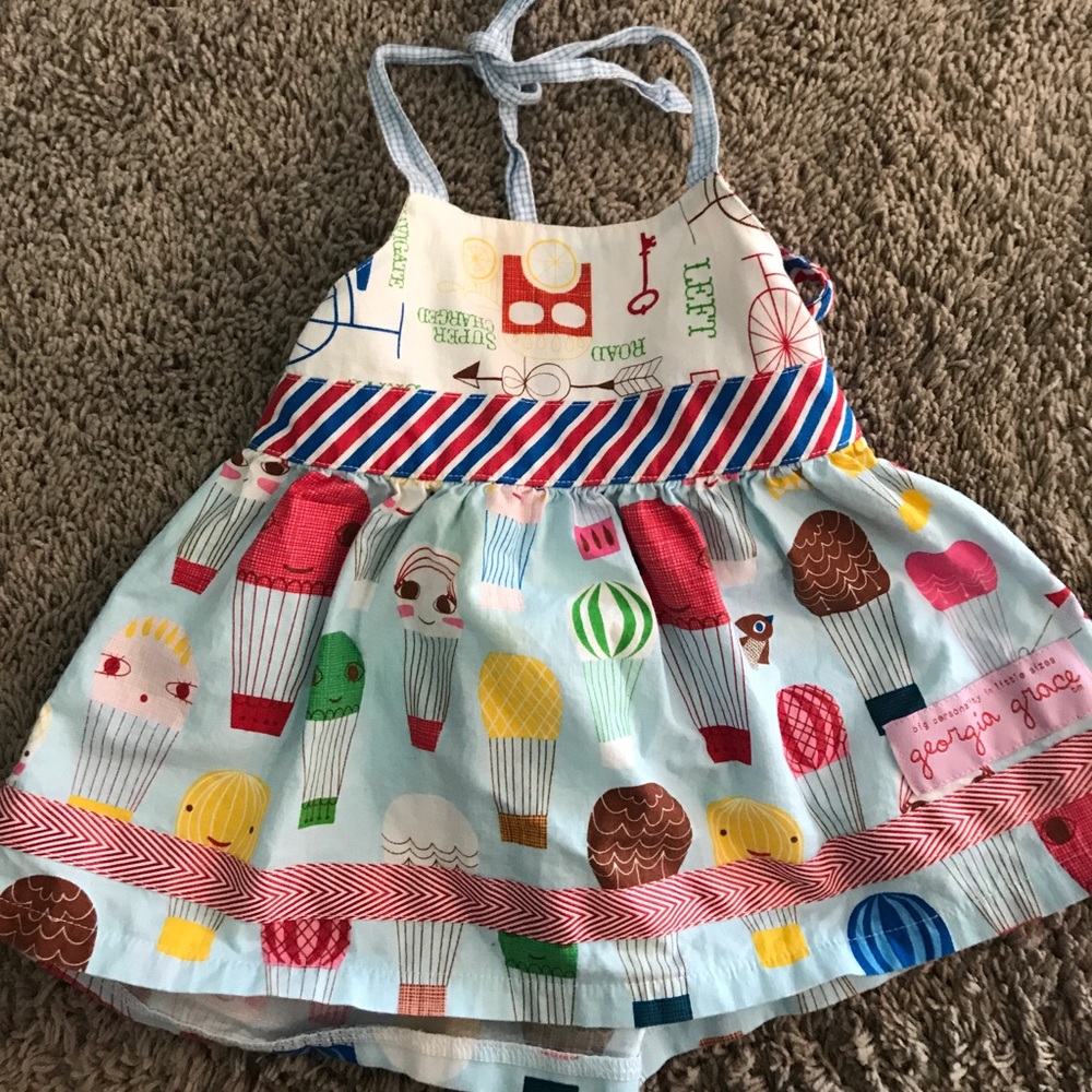 Hot air balloon boutique halter dress!