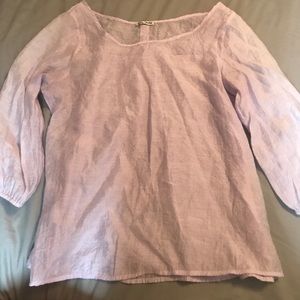 Lilac 3/4 Sleeve Blouse